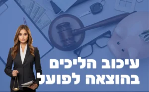 עיכוב הליכים חדלות פירעון - עיכוב הליכים בהוצאה לפועל - צו עיכוב הליכים